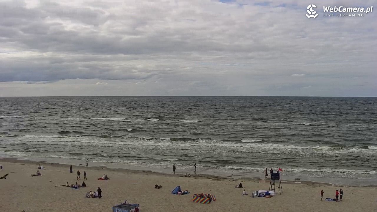 Międzywodzie - widok na plażę - 07 sierpień 2026, 16:38