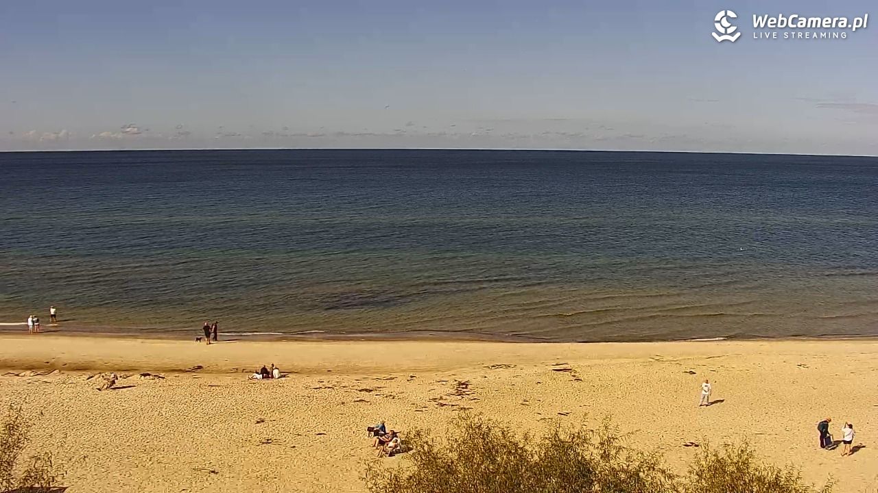 Międzywodzie - widok na plażę - 12 wresień 2025, 14:12