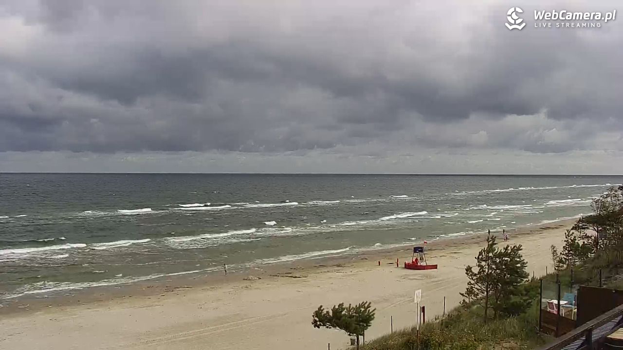 Międzywodzie - widok na plażę - 07 sierpień 2026, 09:09
