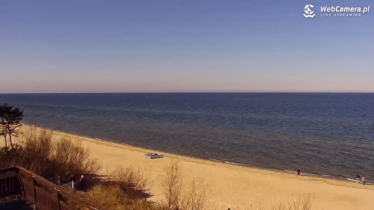 Międzywodzie - widok na plażę - 21 marzec 2026, 11:29
