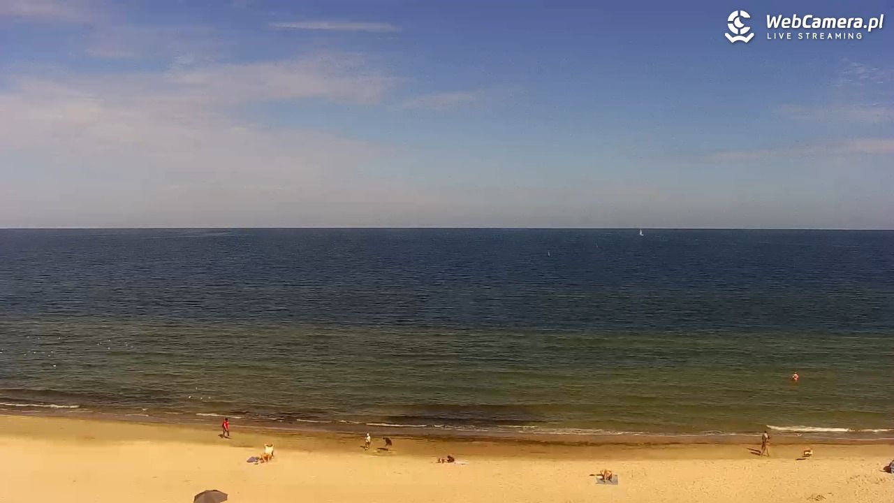 Międzywodzie - widok na plażę - 23 czerwiec 2026, 09:57