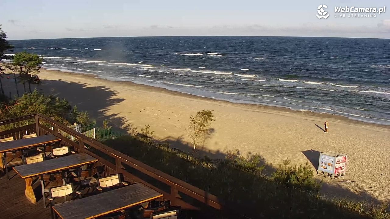 Międzywodzie - widok na plażę - 17 wresień 2026, 08:33