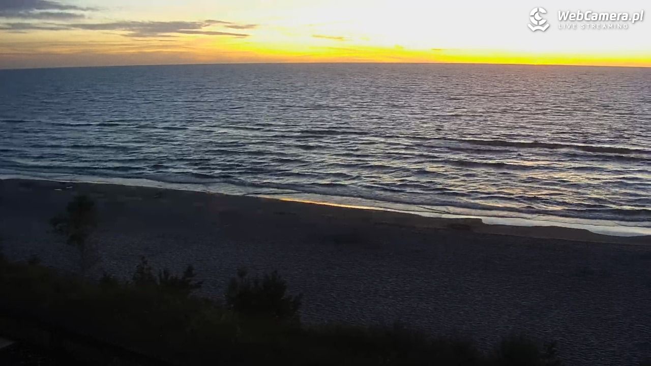 Międzywodzie - widok na plażę - 22 czerwiec 2026, 22:28