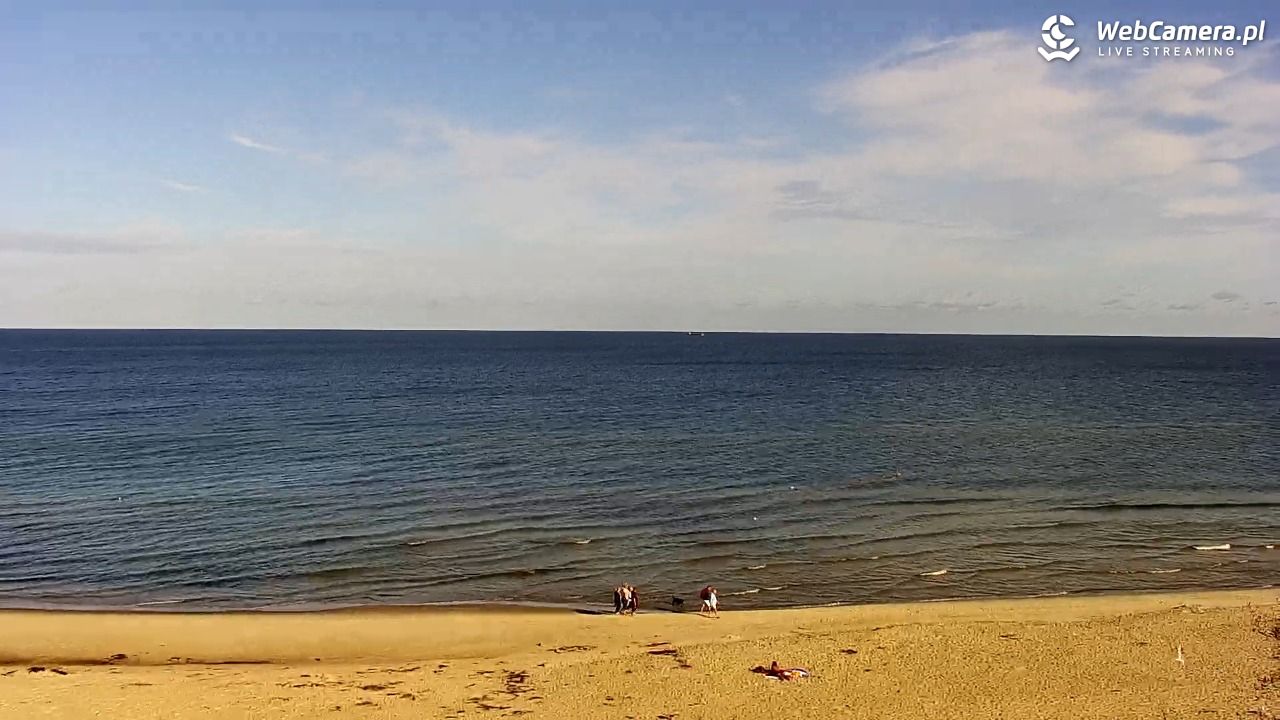 Międzywodzie - widok na plażę - 12 wresień 2025, 09:27