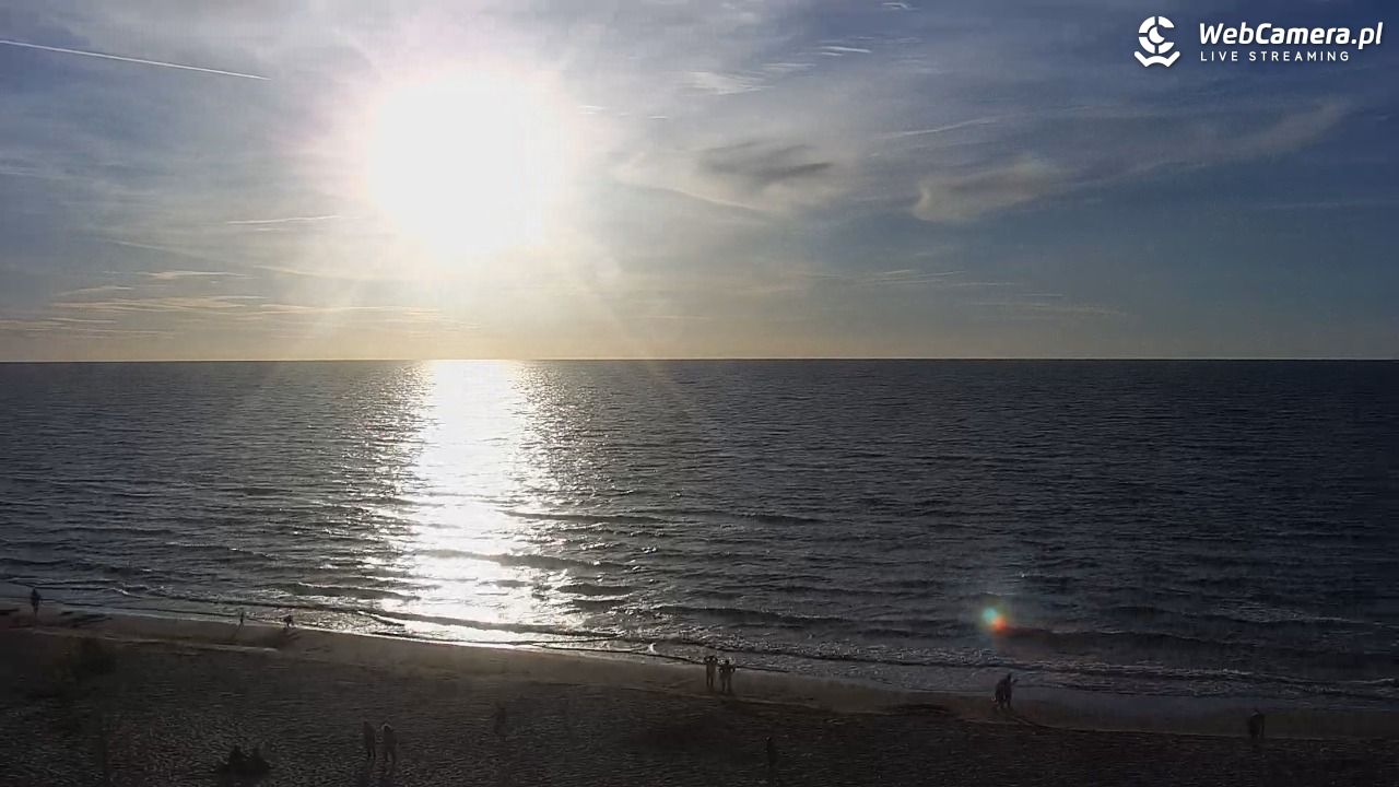 Międzywodzie - widok na plażę - 22 czerwiec 2026, 20:28