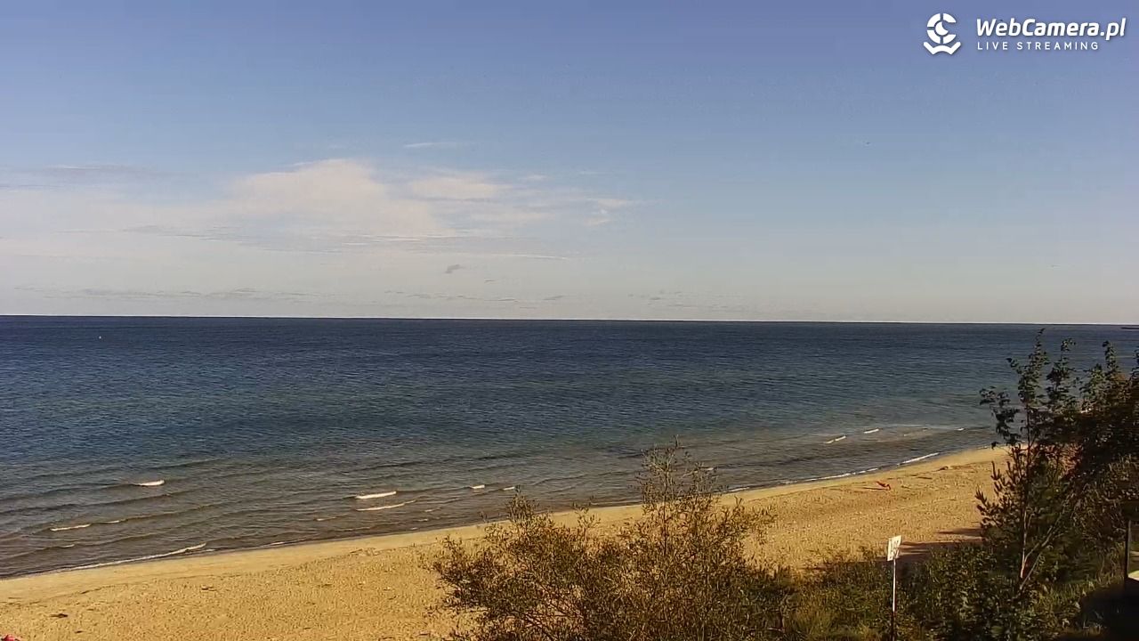 Międzywodzie - widok na plażę - 12 wresień 2025, 09:43