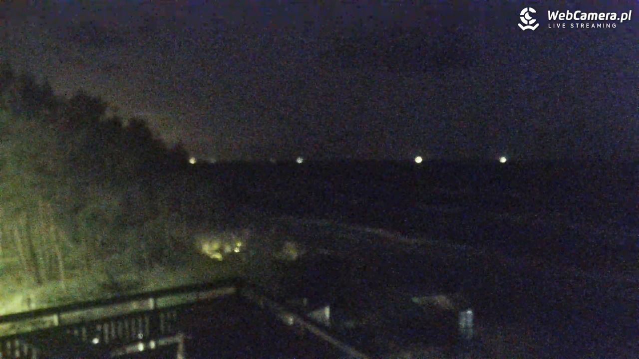 Międzywodzie - widok na plażę - 28 lipiec 2025, 23:29
