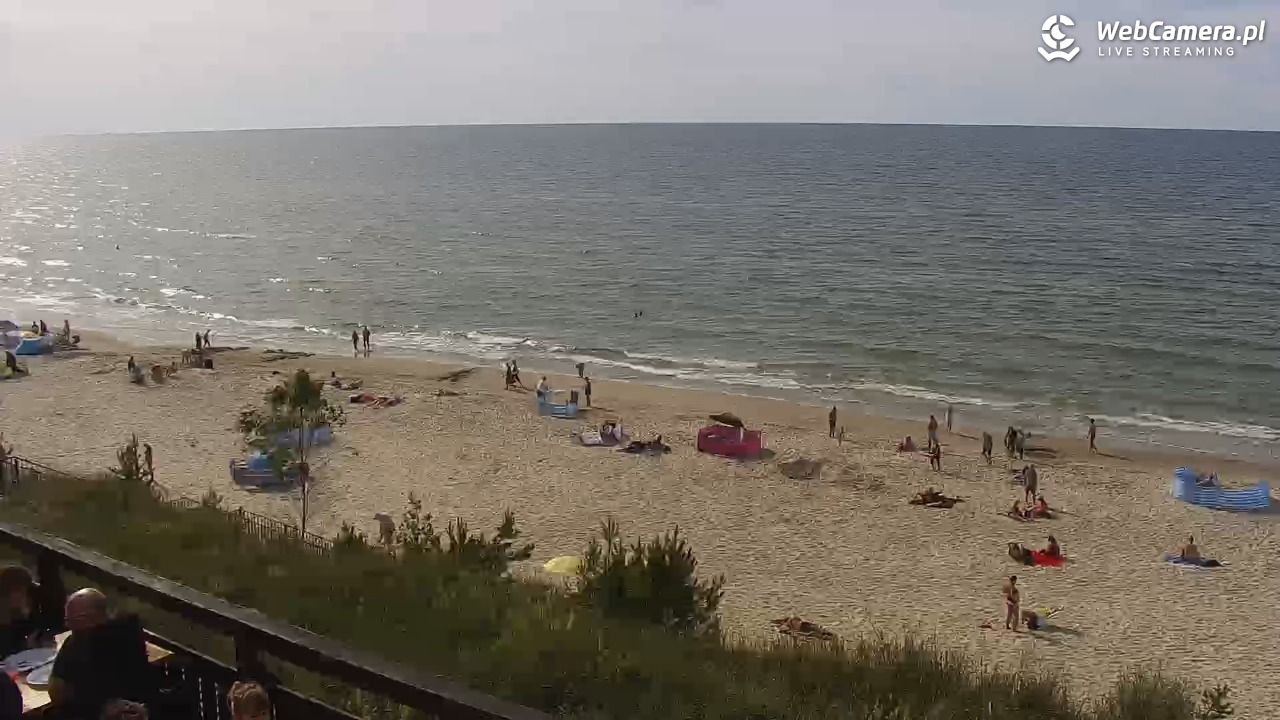 Międzywodzie - widok na plażę - 22 czerwiec 2026, 17:11