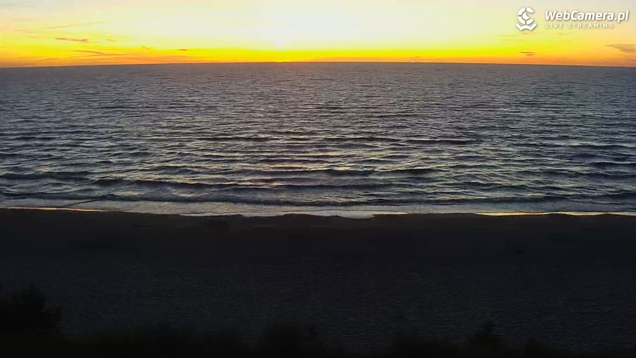 Międzywodzie - widok na plażę - 22 czerwiec 2026, 22:29