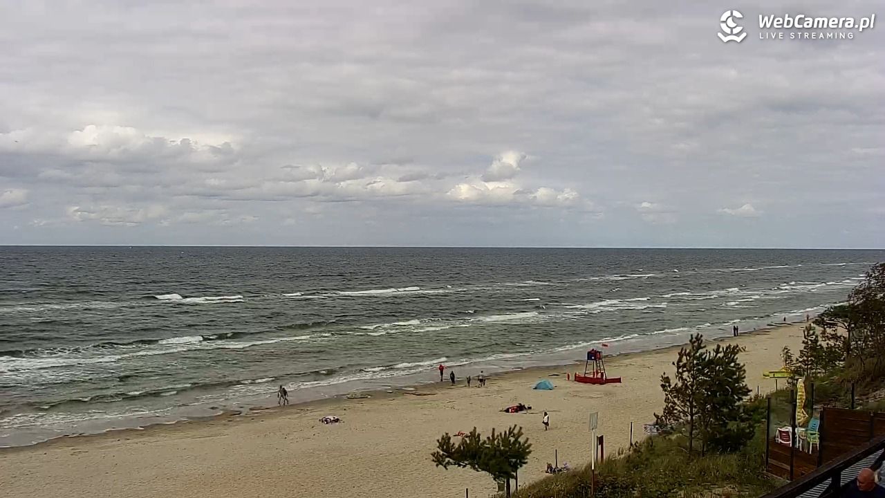 Międzywodzie - widok na plażę - 07 sierpień 2026, 15:13