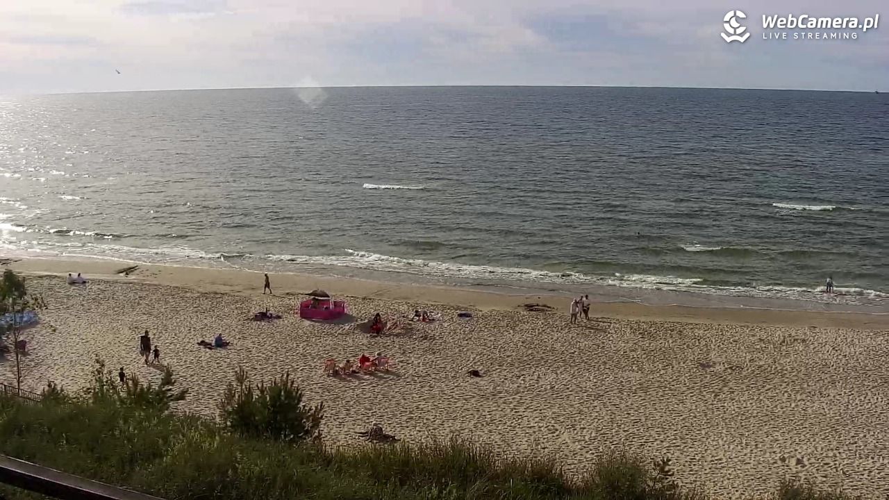 Międzywodzie - widok na plażę - 22 czerwiec 2026, 18:07