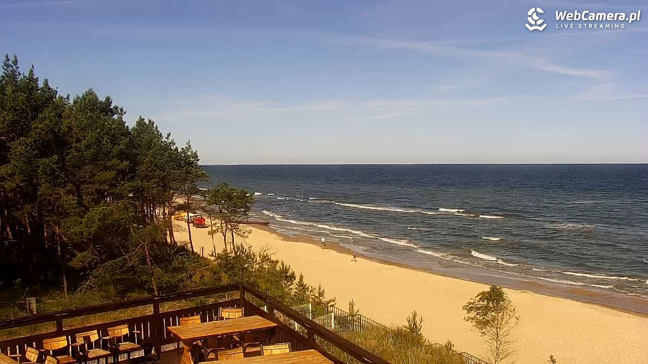 Międzywodzie - widok na plażę - 22 czerwiec 2026, 08:52