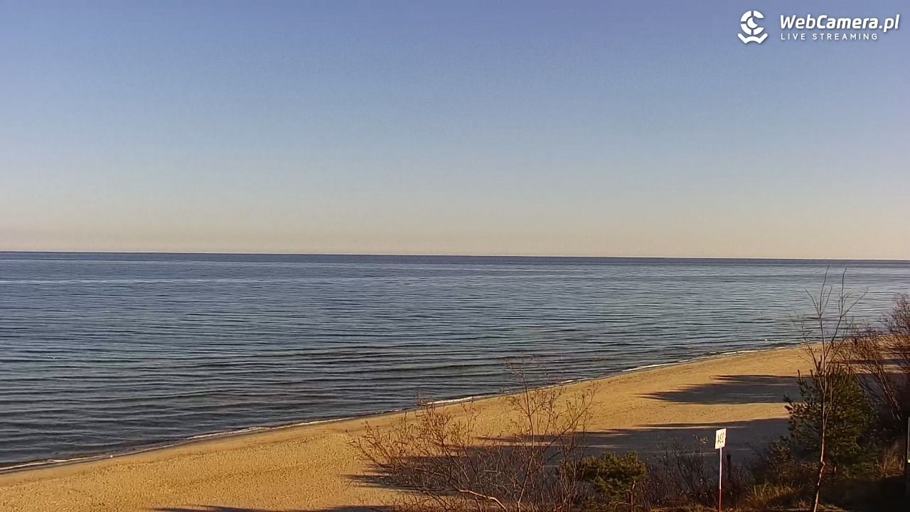Międzywodzie - widok na plażę - 21 marzec 2026, 08:10