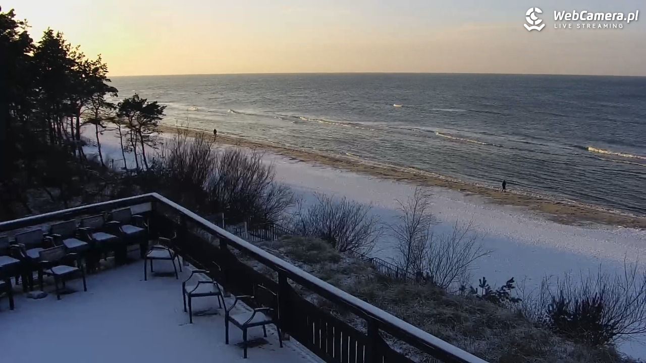 Międzywodzie - widok na plażę - 31 styczeń 2026, 15:49