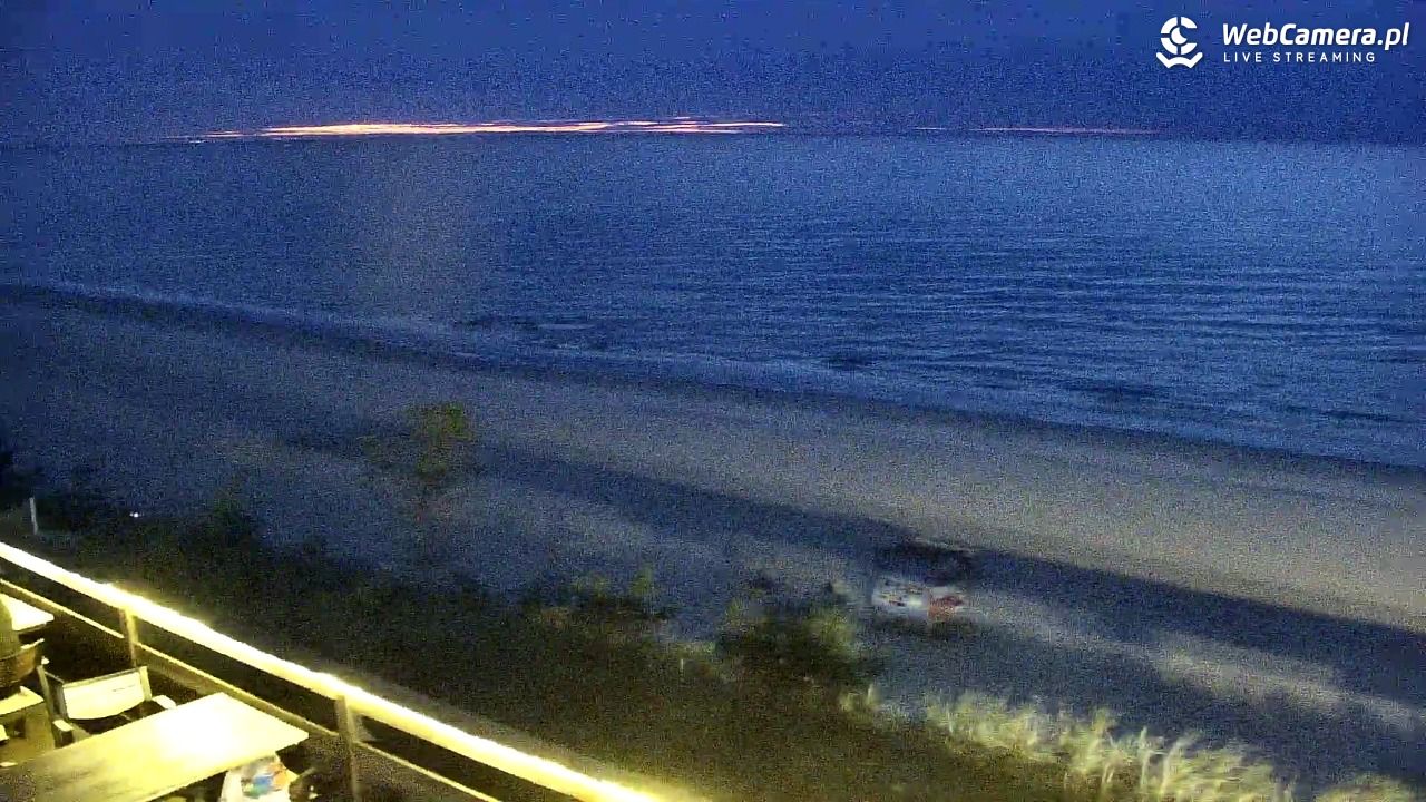 Międzywodzie - widok na plażę - 17 wresień 2026, 20:07