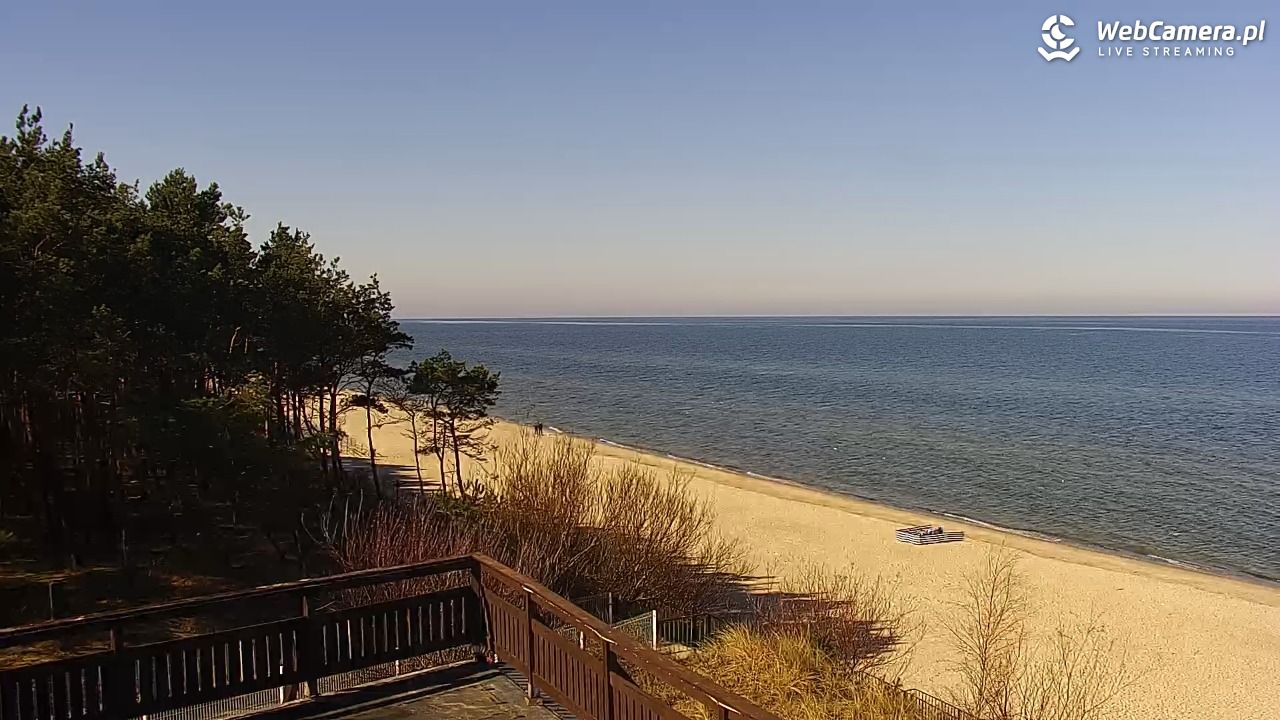 Międzywodzie - widok na plażę - 21 marzec 2026, 10:39