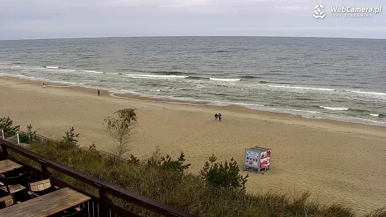 Międzywodzie - widok na plażę - 20 wresień 2026, 10:22