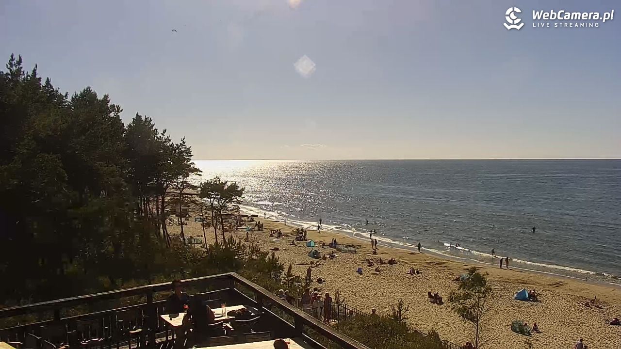 Międzywodzie - widok na plażę - 23 czerwiec 2026, 17:20