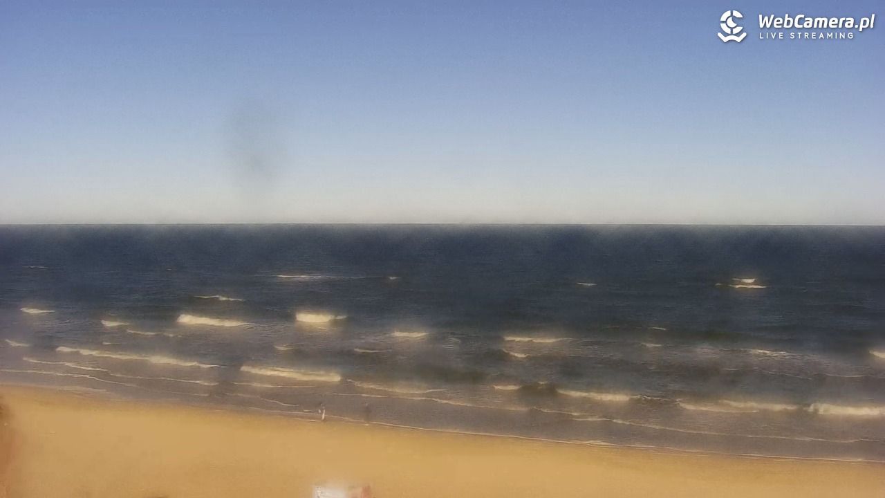 Międzywodzie - widok na plażę - 22 wresień 2026, 10:01