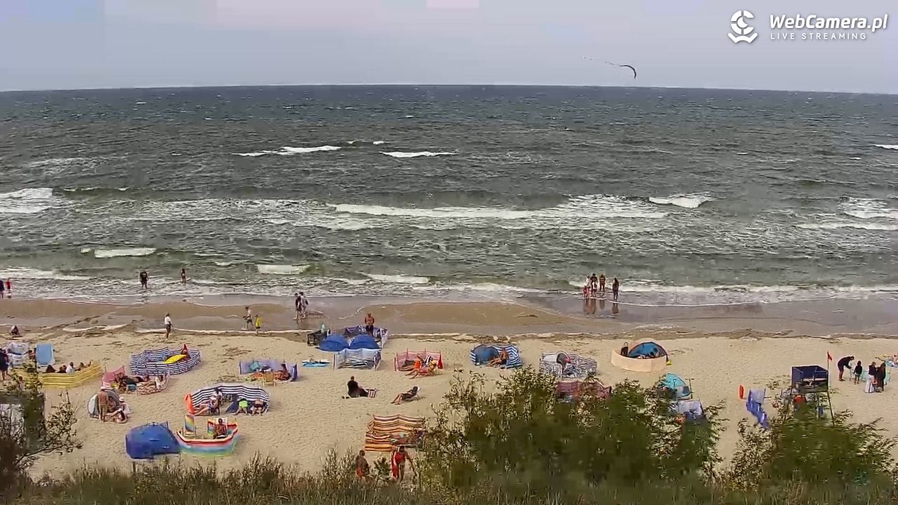 Międzywodzie - widok na plażę - 28 lipiec 2025, 14:31