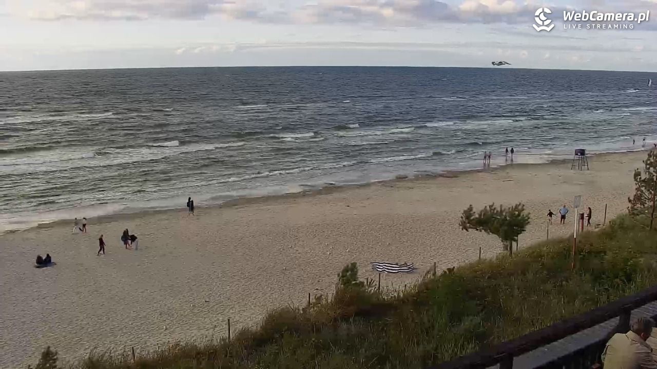 Międzywodzie - widok na plażę - 07 sierpień 2026, 19:16