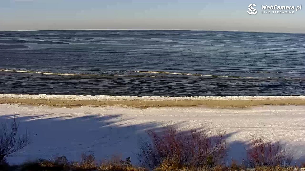 Międzywodzie - widok na plażę - 02 luty 2026, 13:27
