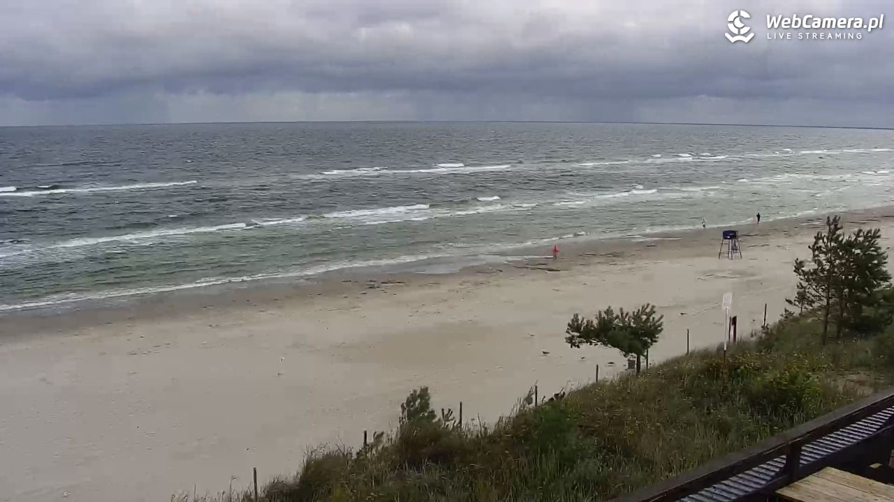 Międzywodzie - widok na plażę - 07 sierpień 2026, 08:09