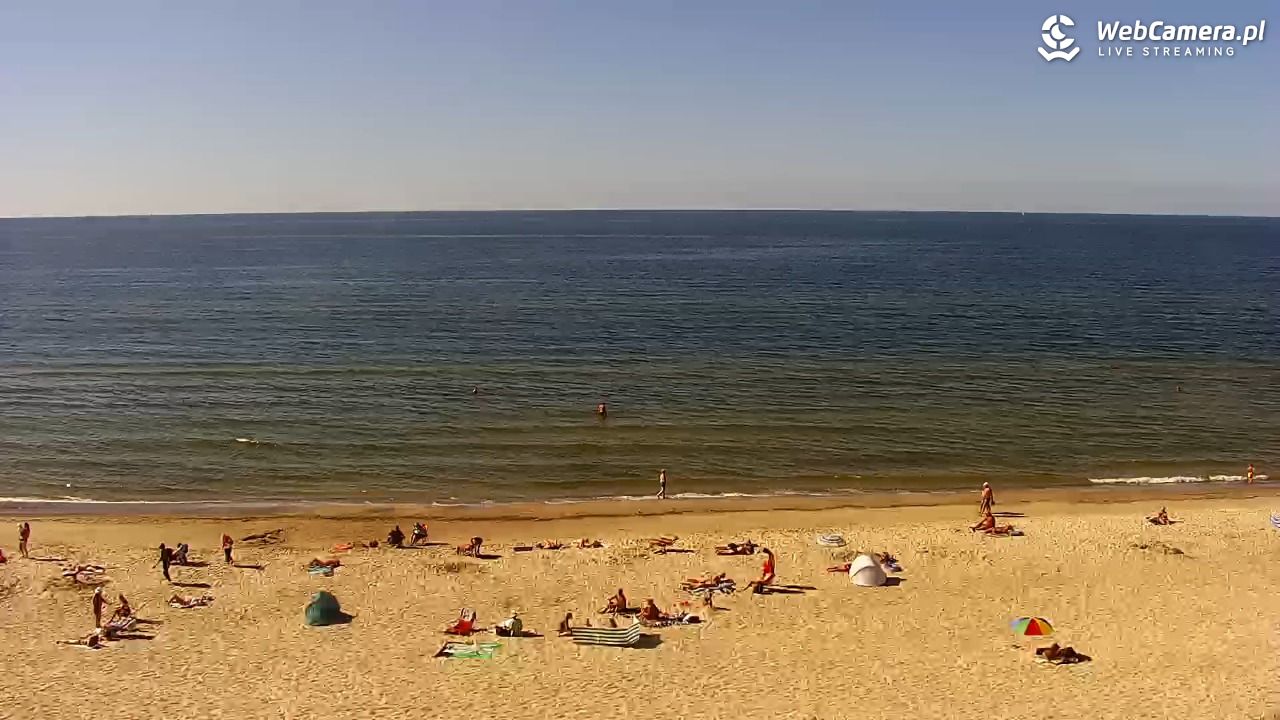 Międzywodzie - widok na plażę - 23 czerwiec 2026, 16:51