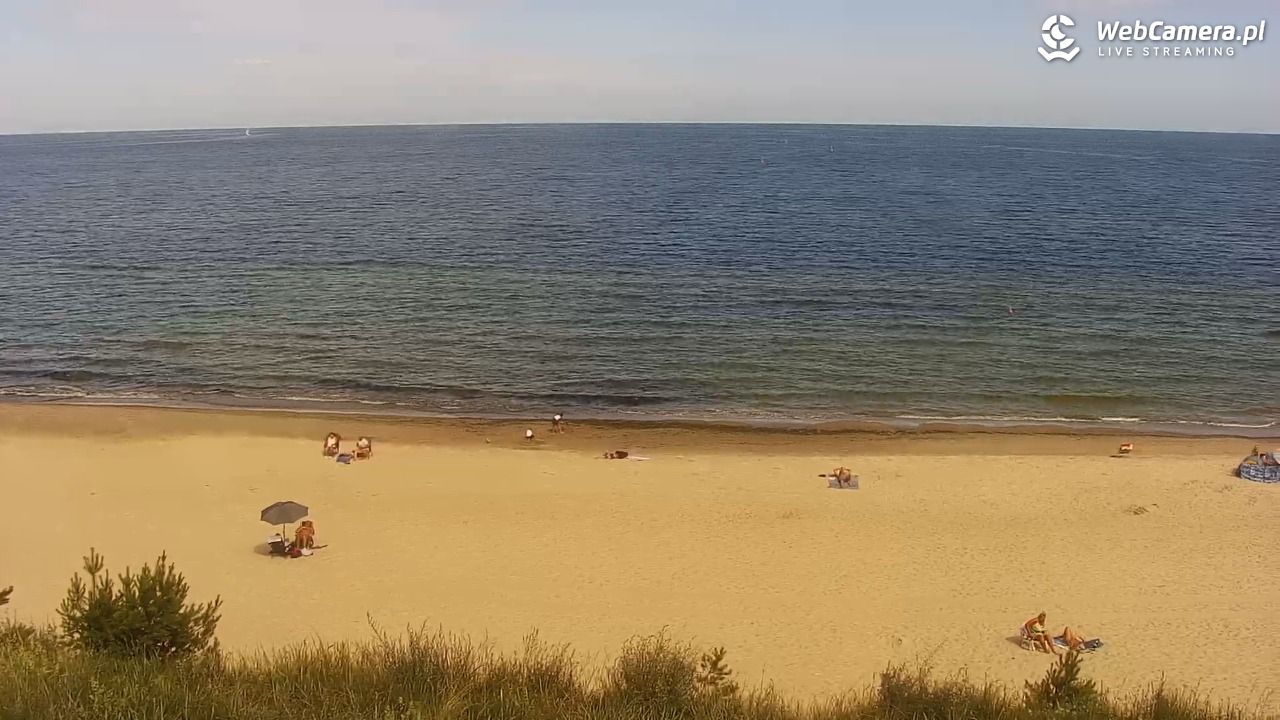 Międzywodzie - widok na plażę - 23 czerwiec 2026, 10:09