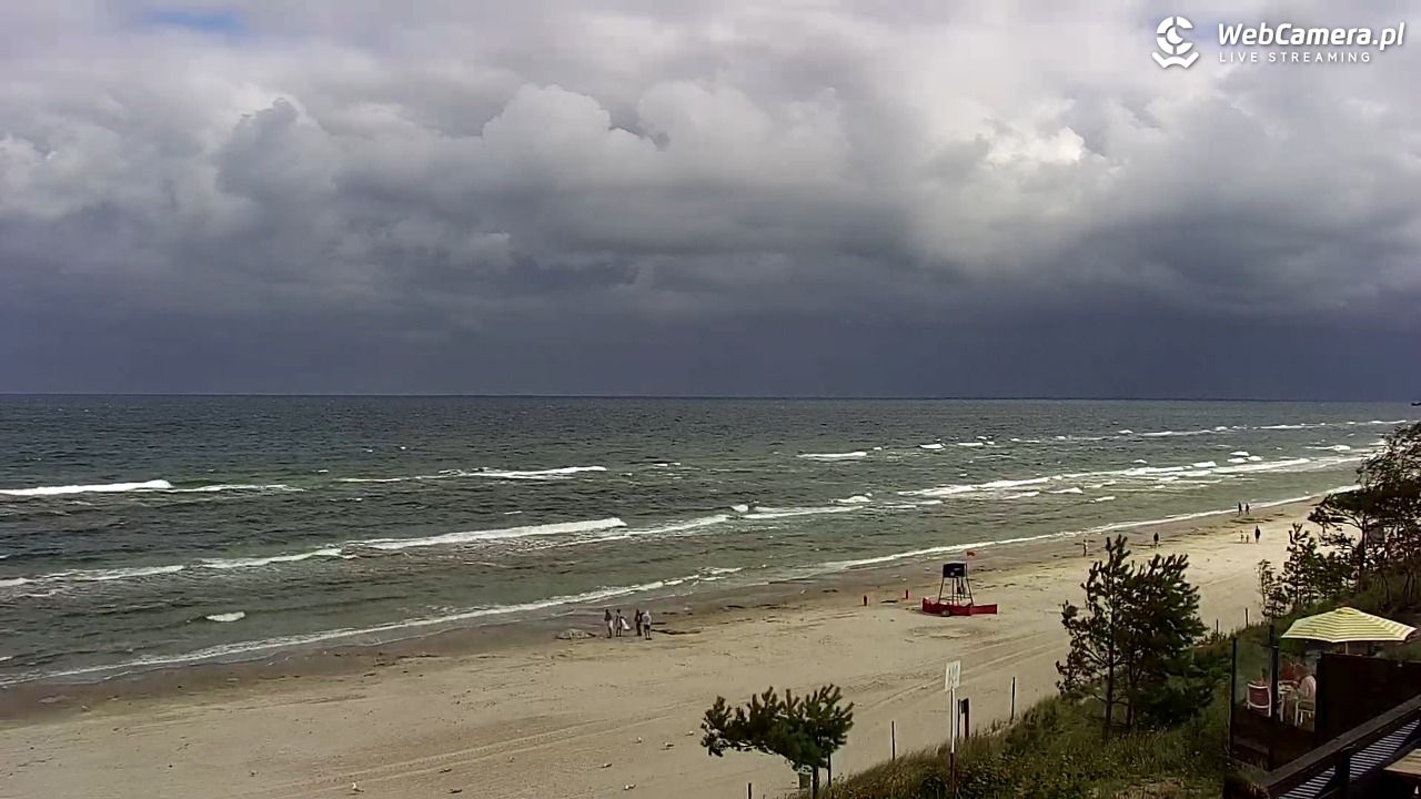 Międzywodzie - widok na plażę - 07 sierpień 2026, 10:18