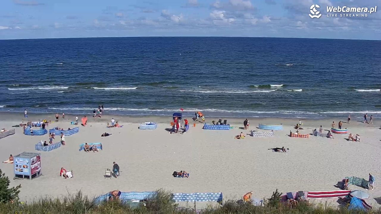 Międzywodzie - widok na plażę - 08 sierpień 2026, 10:33