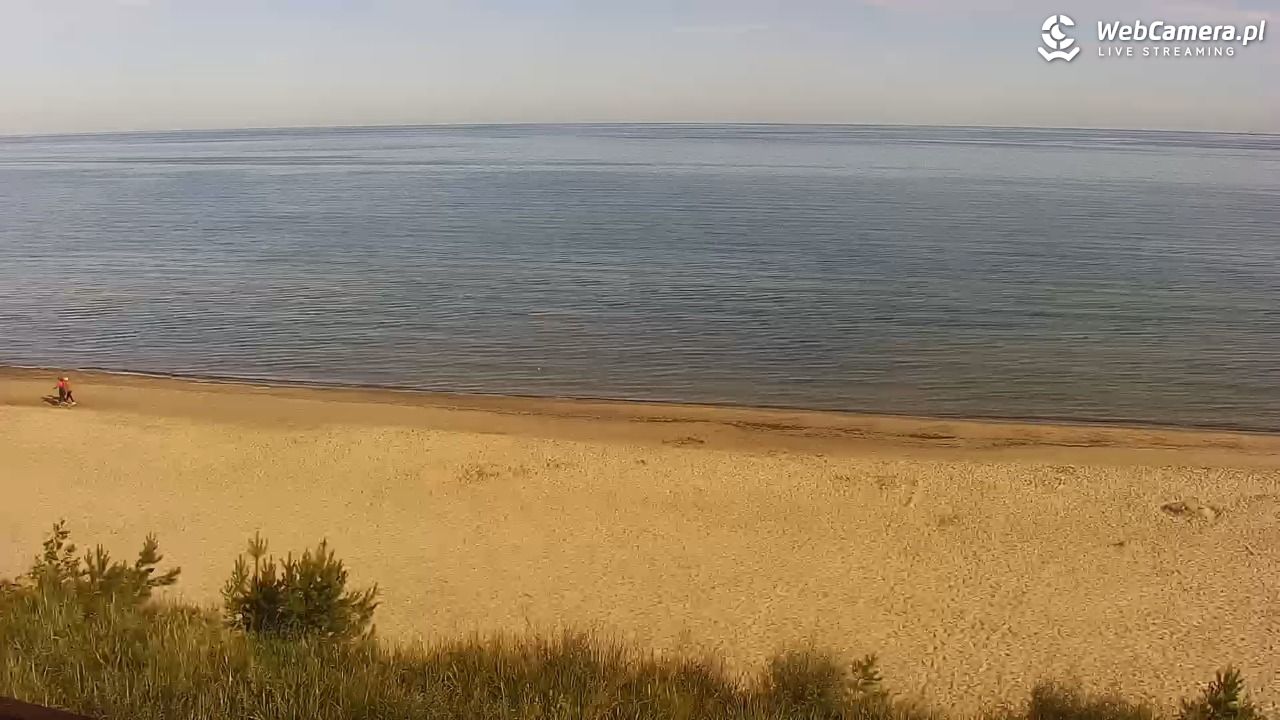 Międzywodzie - widok na plażę - 24 czerwiec 2026, 08:11