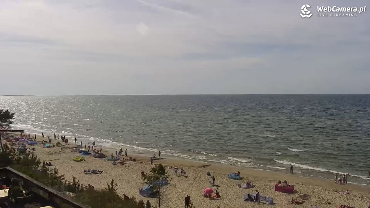 Międzywodzie - widok na plażę - 22 czerwiec 2026, 16:39