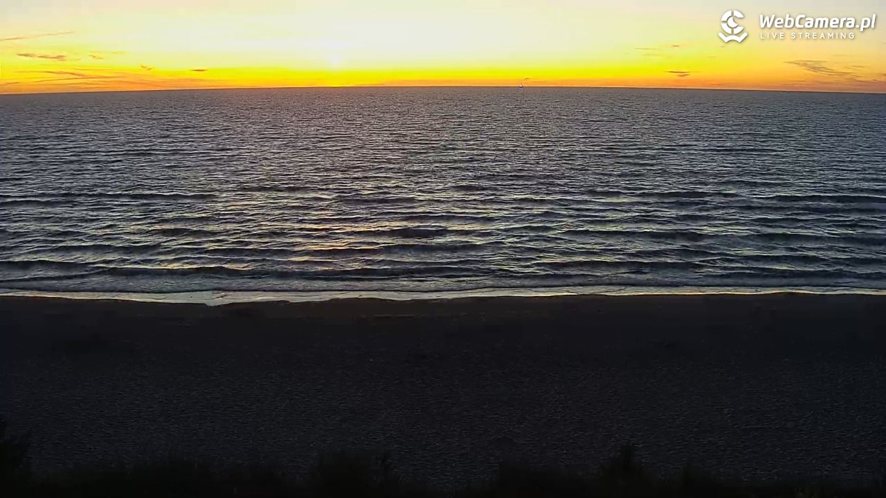 Międzywodzie - widok na plażę - 22 czerwiec 2026, 22:29