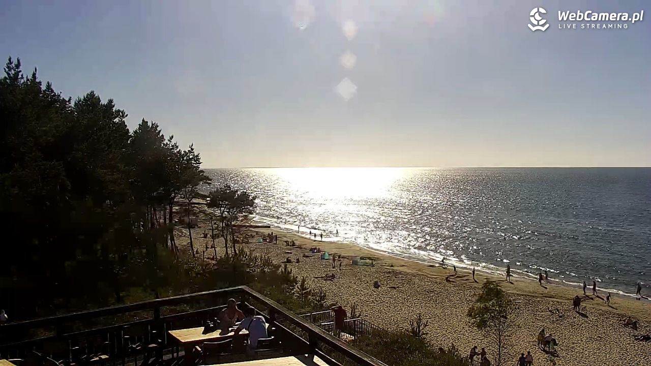 Międzywodzie - widok na plażę - 23 czerwiec 2026, 18:05