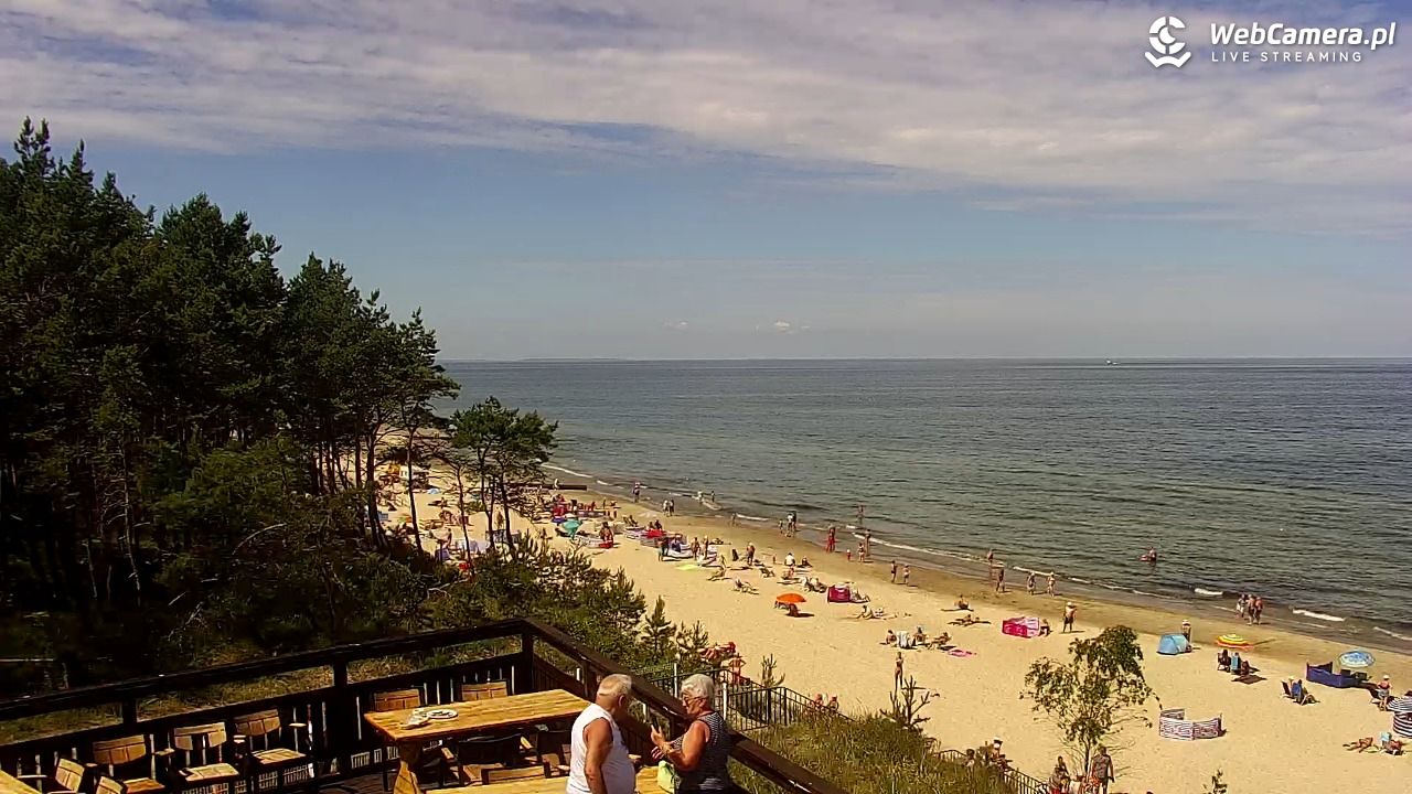 Międzywodzie - widok na plażę - 23 czerwiec 2026, 11:39
