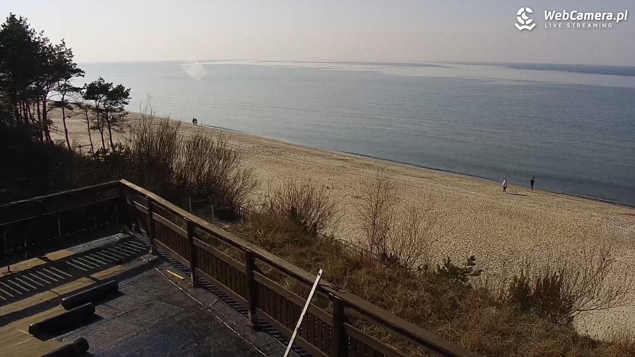 Międzywodzie - widok na plażę - 23 marzec 2026, 15:01