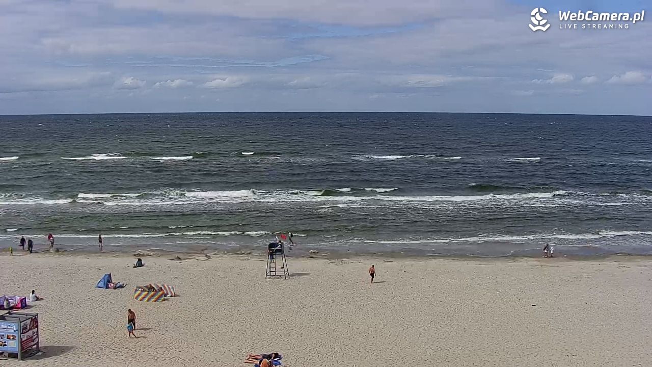 Międzywodzie - widok na plażę - 07 sierpień 2026, 14:33