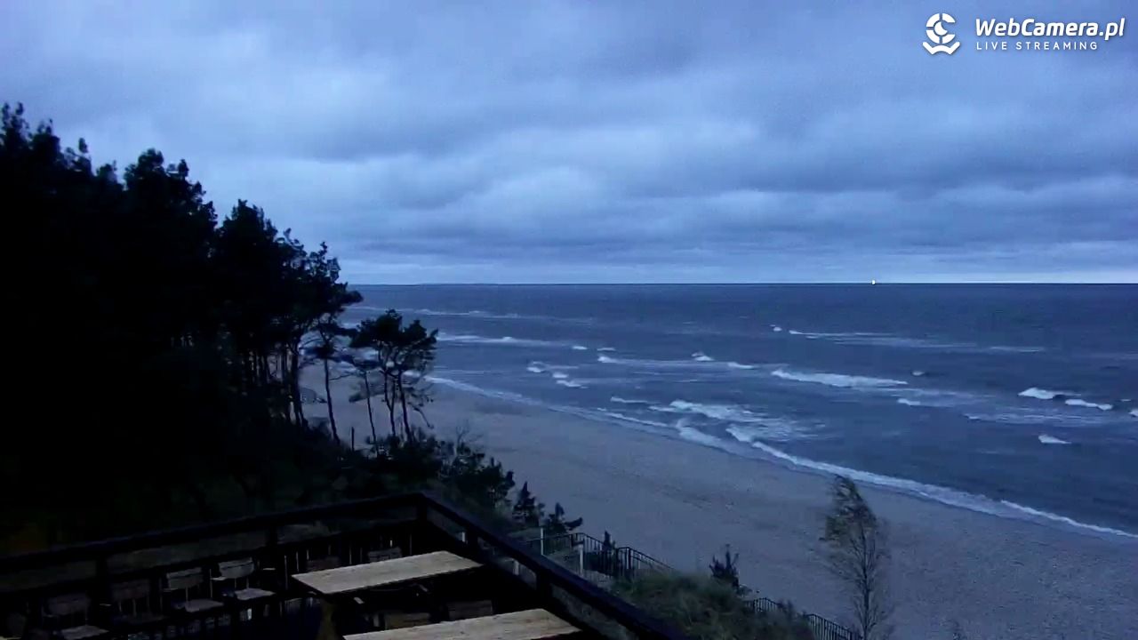 Międzywodzie - widok na plażę - 06 maj 2026, 21:14