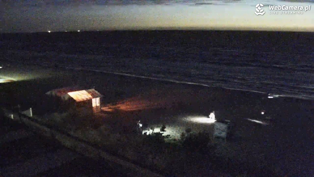 Międzywodzie - widok na plażę - 06 sierpień 2026, 22:31