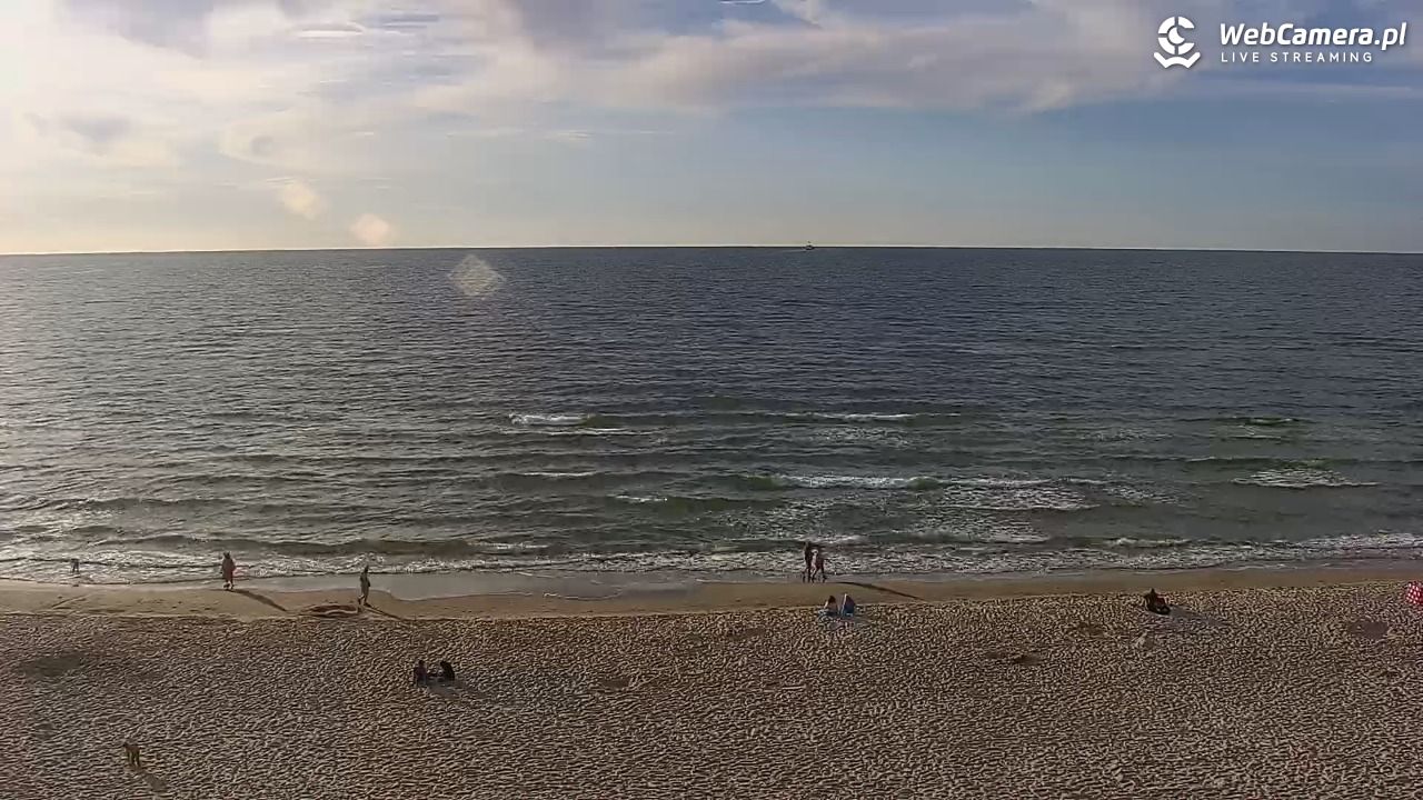 Międzywodzie - widok na plażę - 22 czerwiec 2026, 19:58
