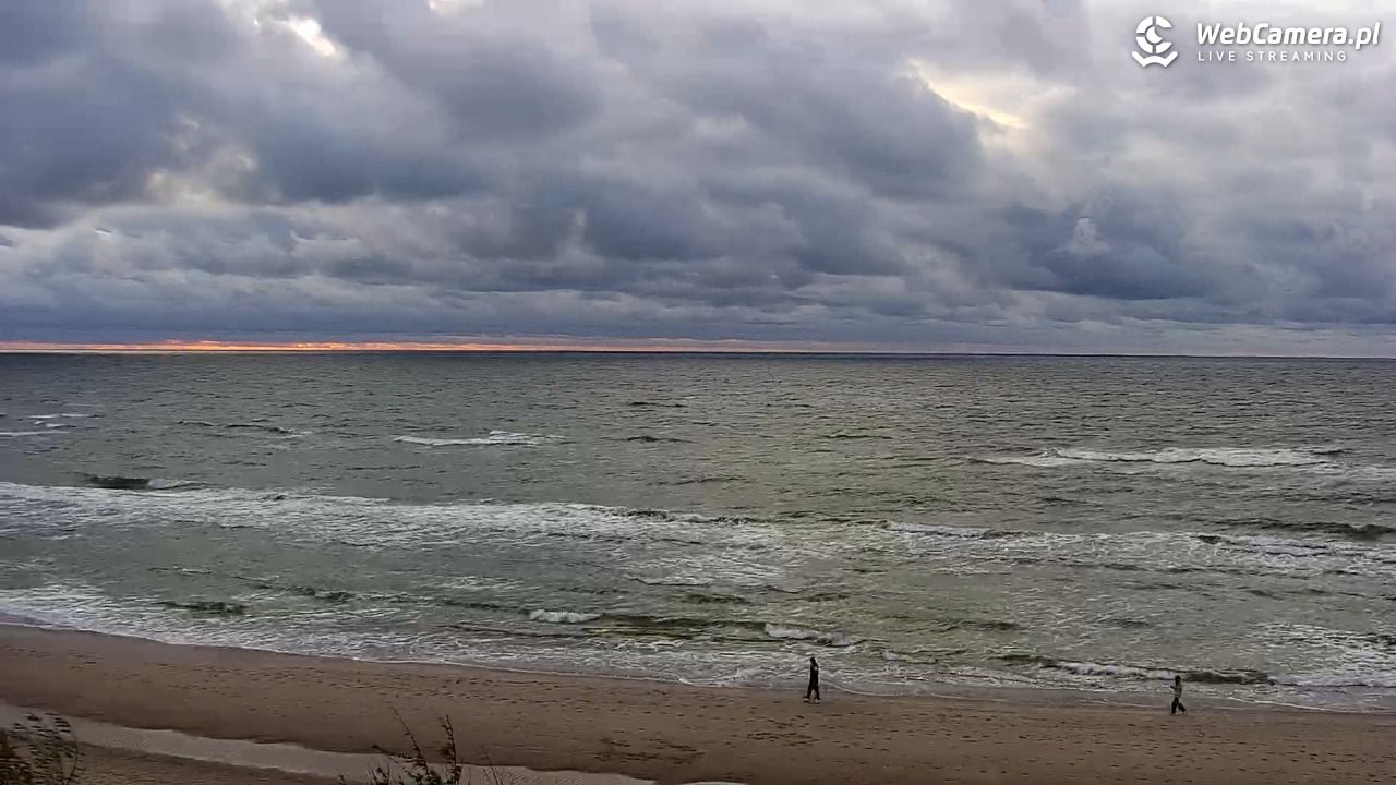 Międzywodzie - widok na plażę - 17 maj 2025, 20:19