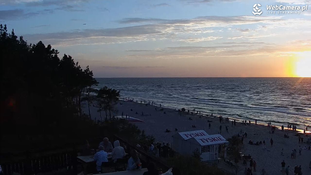 Międzywodzie - widok na plażę - 06 sierpień 2026, 20:37