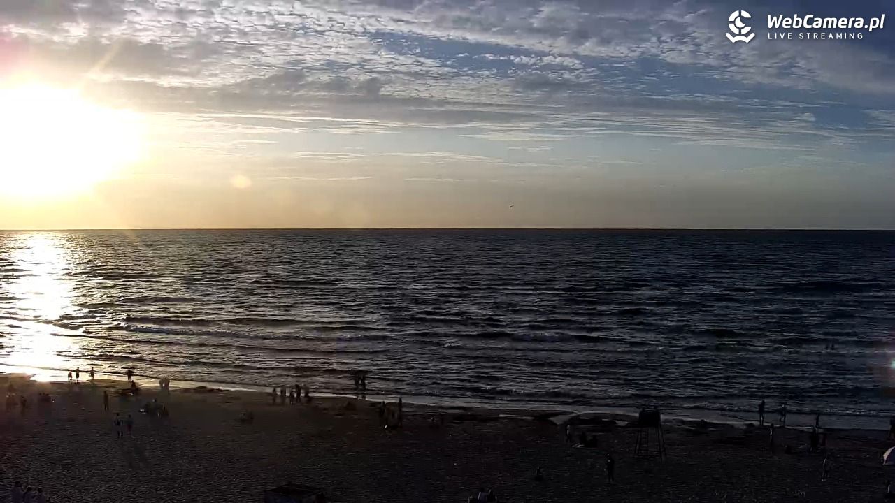 Międzywodzie - widok na plażę - 06 sierpień 2026, 20:03