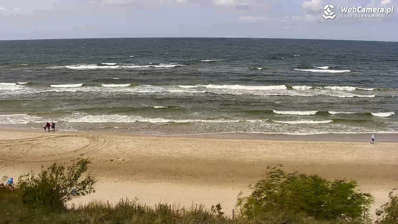 Międzywodzie - widok na plażę - 09 czerwiec 2025, 14:36