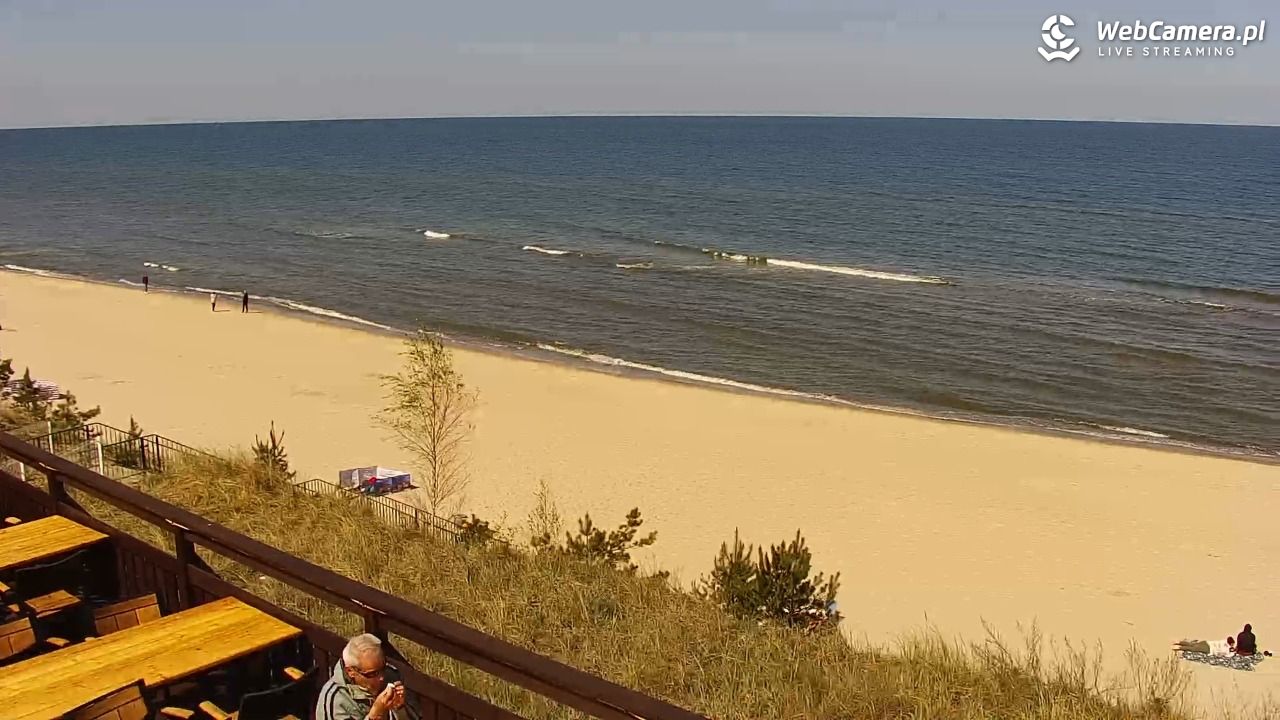 Międzywodzie - widok na plażę - 09 maj 2026, 11:45