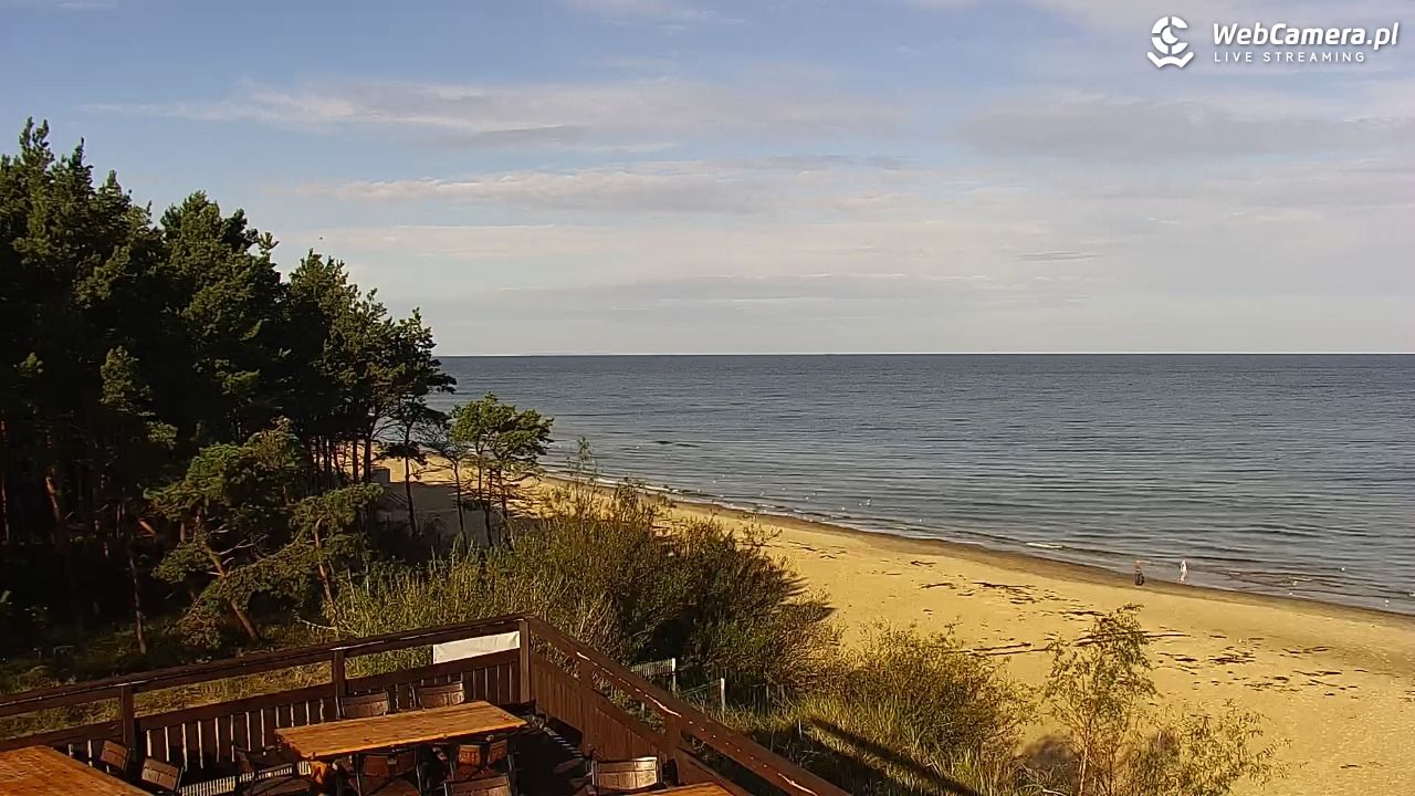 Międzywodzie - widok na plażę - 12 wresień 2025, 08:47