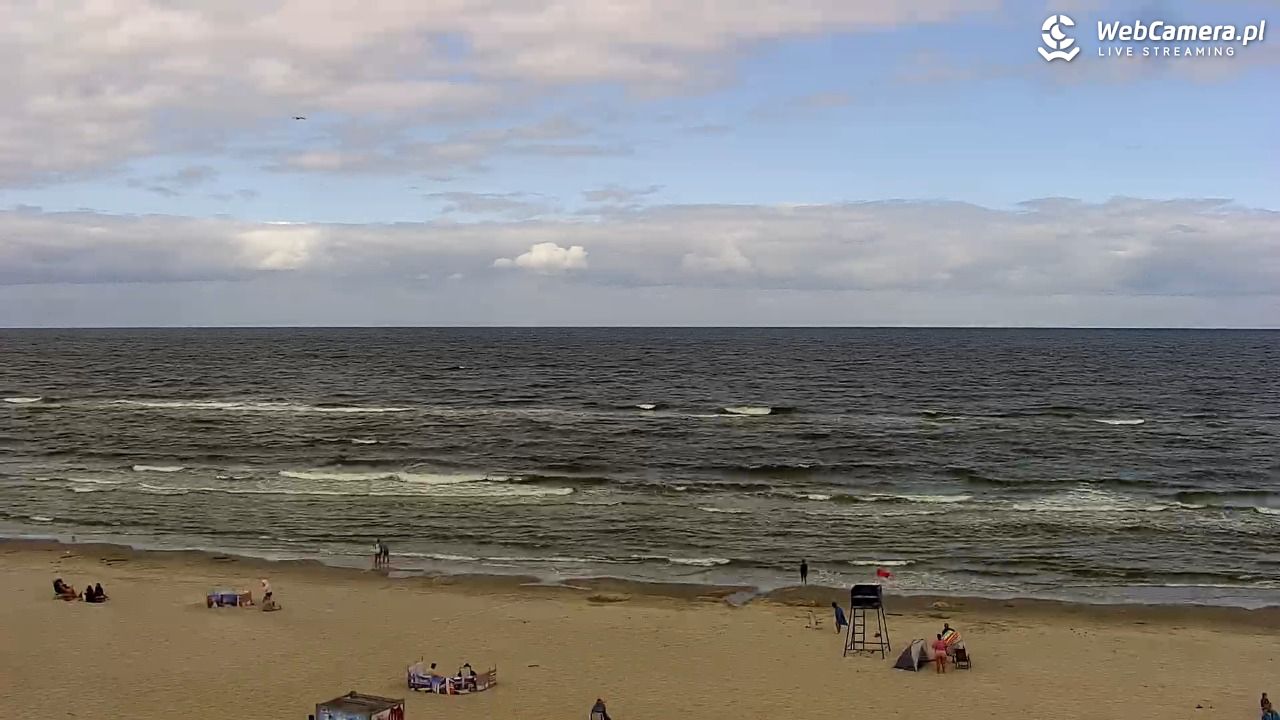 Międzywodzie - widok na plażę - 07 sierpień 2026, 11:28