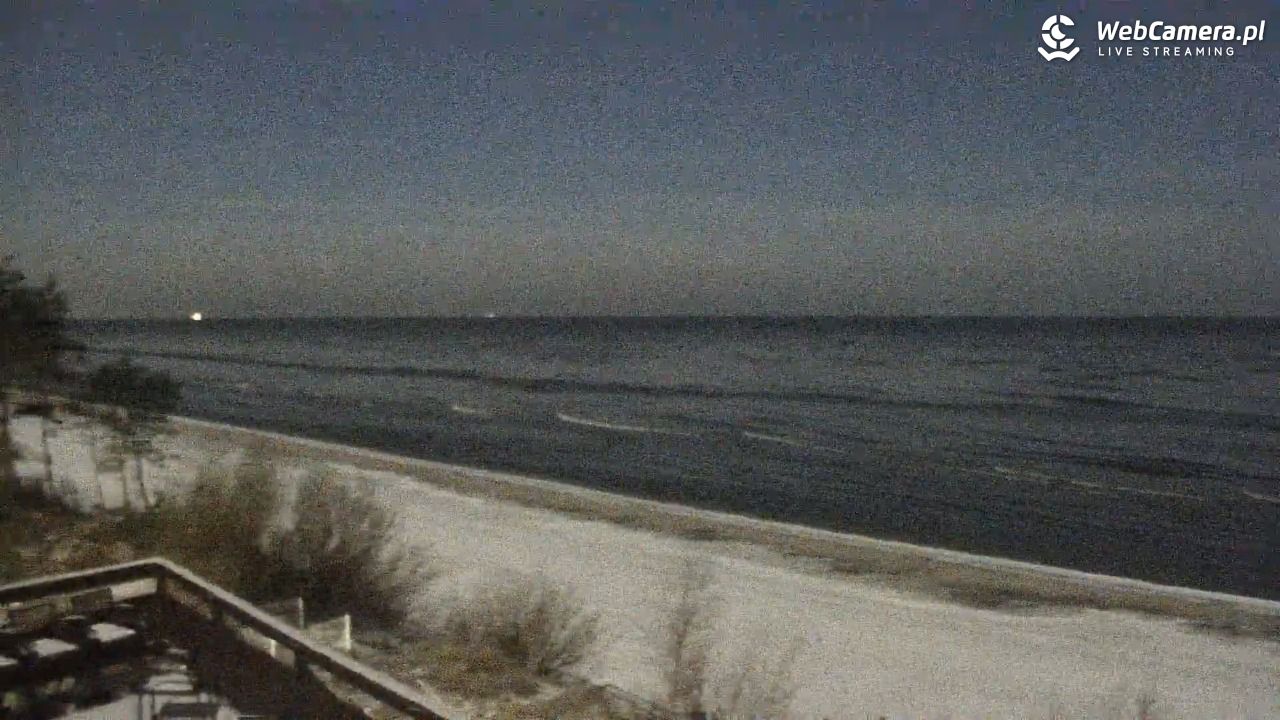 Międzywodzie - widok na plażę - 31 styczeń 2026, 19:10