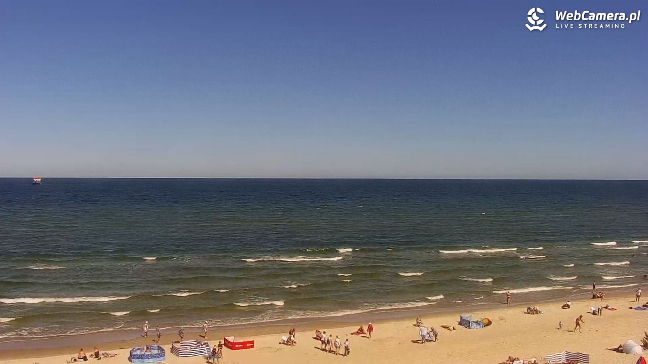 Międzywodzie - widok na plażę - 22 czerwiec 2026, 11:08